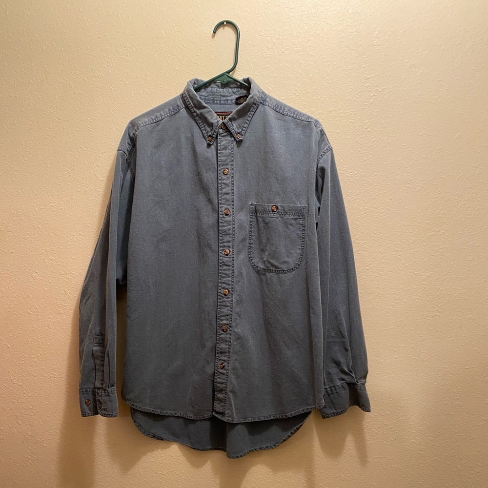 Vintage Berkeley men’s button up long sleeve shirt